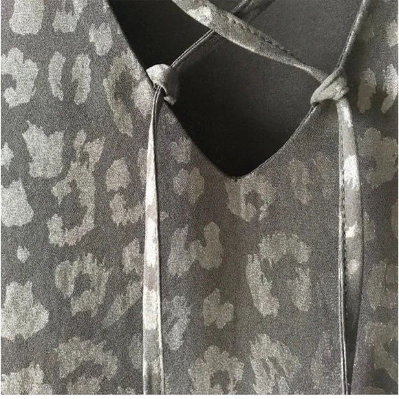 GREAT PLAINS London Minnesota Leopard Print Dress Tunic 4 Like New - Picture 9 of 15